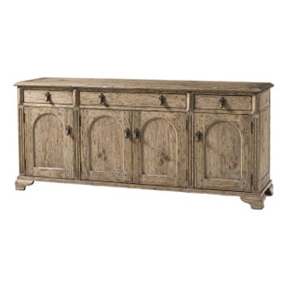 French Provincial Arched-Door Sideboard For Sale