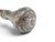 Victorian Victorian Floral Chased Silver Plate Cigar Smugglers Walking Stick Cane For Sale - Image 3 of 10
