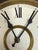 Octagonal Drop Wood Wall Clock, Antique For Sale - Image 9 of 12