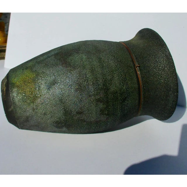 Ceramic Stone Ware Art Pottery by Rhonda Clearlock For Sale - Image 7 of 8