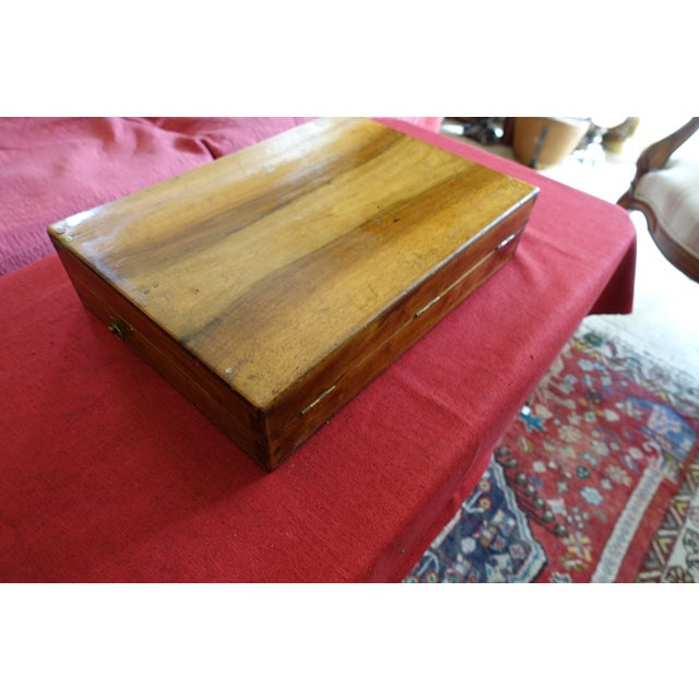 Wood Antique Painter's Case, 1890s For Sale - Image 7 of 9