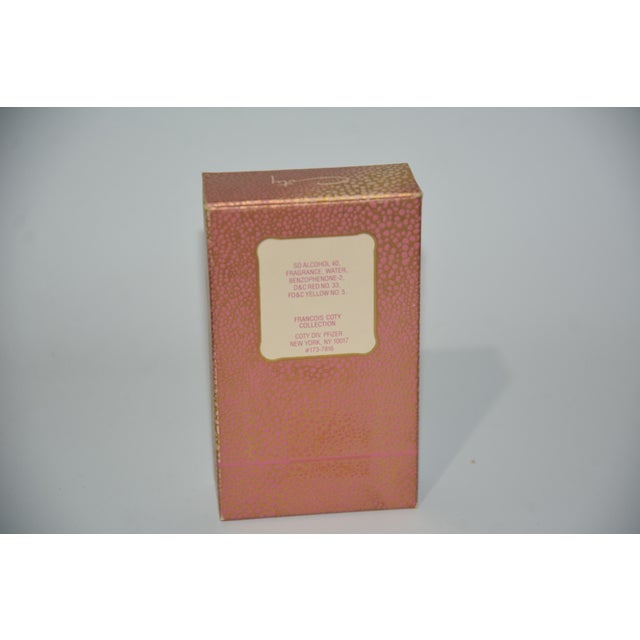 Vintage Bottle of La Rose Jacqueminot Perfume With Original Box 1.75 Fl. Oz. For Sale - Image 4 of 9