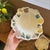 Rustic Handmade Rustic Pottery Art Plates For Sale - Image 3 of 3