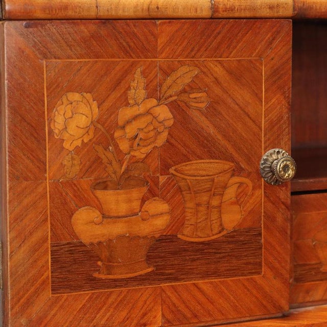 Wood Writing Desk in Bois De Rose with Inlays, France, 1900s For Sale - Image 7 of 14