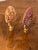Pair of Coastal Sea Shell Lamp Finials Bronze For Sale - Image 4 of 4