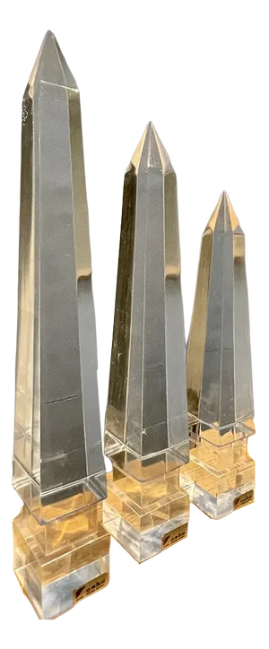 Obelisks from Cubo, Set of 3
