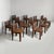Italian postmodern chairs in Corten steel, 2010s Set of twelve chairs made entirely of Corten steel. The square seat is...