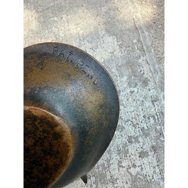 Vintage Brutalist Walter Bosse Sculptural Bronze Hand Bowl or Ashtray, Herta Baller, Austria, 1950s For Sale - Image 9 of 12