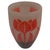 1920s Art Deco Degué French Acid-Etched Cameo Glass Floral Vase - 9.5" For Sale - Image 9 of 9