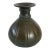 Just Andersen Danish Art Deco Patinated Disko Metal Vase Sculpture For Sale
