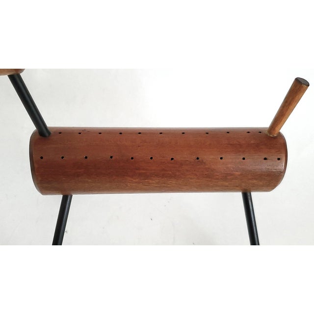 Sculpture Teak Cocktail Pick Holder Dog For Sale - Image 11 of 12