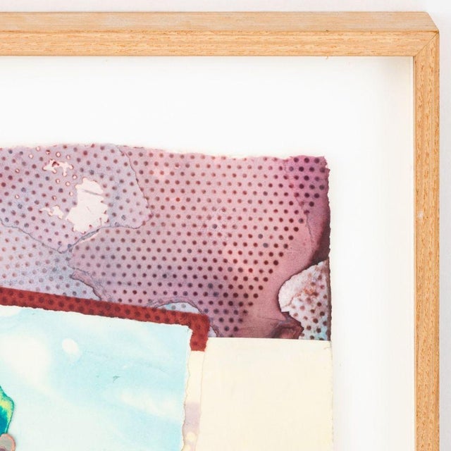 Contemporary Marilyn Cohen Lifeguards Watercolor Collage For Sale - Image 3 of 7