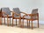Brown Danish Knife Chairs from K.S, 1960s, Set of 6 For Sale - Image 8 of 13