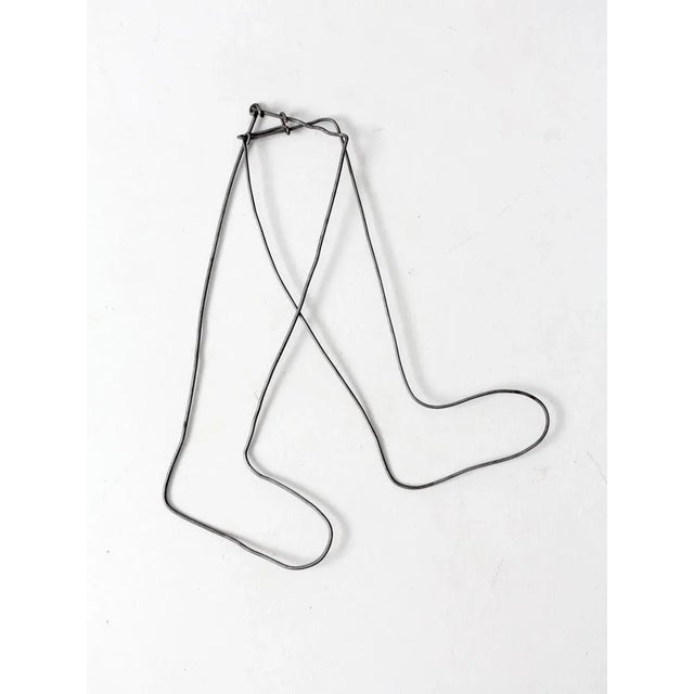Antique Wire Sock Stretchers For Sale - Image 6 of 8