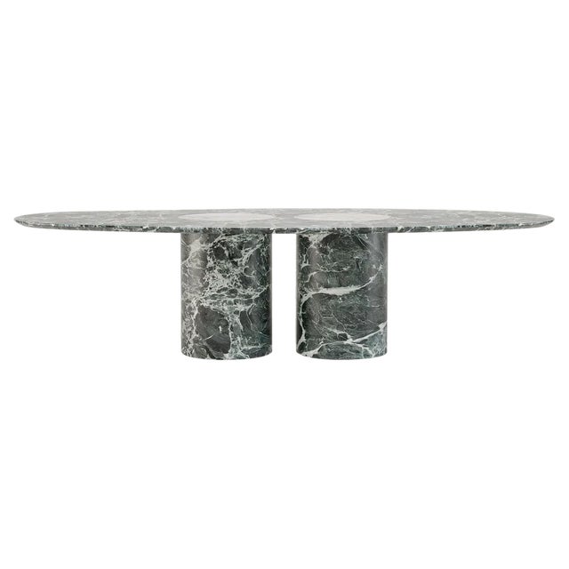 Salvante D1 Dining Table, Tyrrhenian Cream Marble by Piotr Dąbowa For Sale