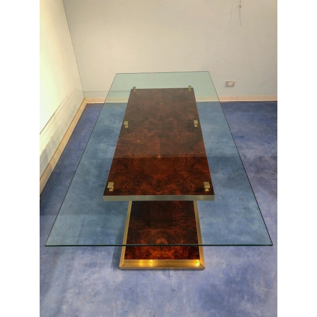 Mid-Century Italian Modern Dining Table, 1970s For Sale - Image 8 of 18