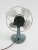 Blue Mid-Century Industrial Table Fan from Iskra For Sale - Image 8 of 13