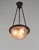Sienna French Art Deco Pendant Light by Daum - 1920s France For Sale - Image 8 of 14