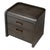 2000 - 2009 Mocha Oak Veneer Nightstands, Set of 2 For Sale - Image 5 of 9