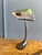 Metal Bank Lamp with Cast Iron Base and Enameled Metal Shade, 1920s For Sale - Image 7 of 14