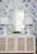Contemporary Matthew Izzo Home Sofia Matte White Lacquer British West Indies Four Door Caned Cabinet For Sale - Image 3 of 5