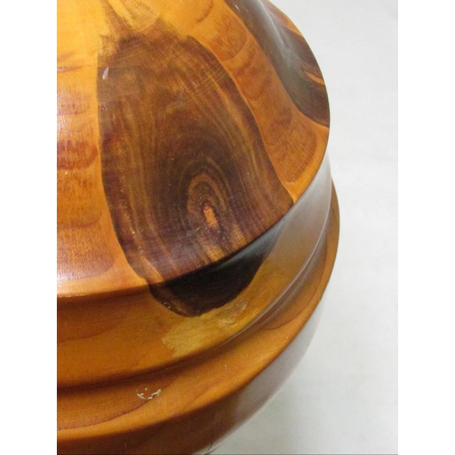 Brazilian Art Deco Butterfly Wood Lamp For Sale - Image 13 of 18