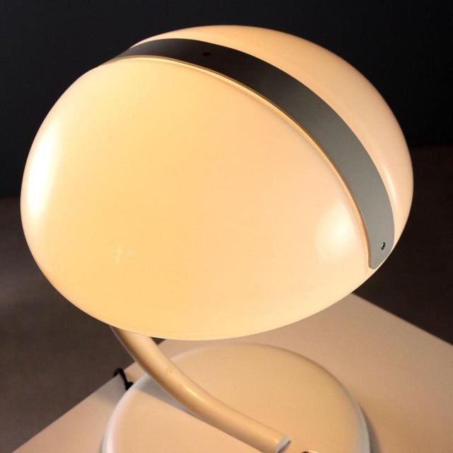 Vintage Table Lamp in Aluminium and Plastic from Stilnovo, 1970s For Sale - Image 4 of 9