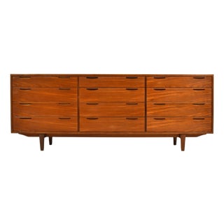 Ib Kofod-Larsen 12 Drawer Cabinet/Dresser For Sale
