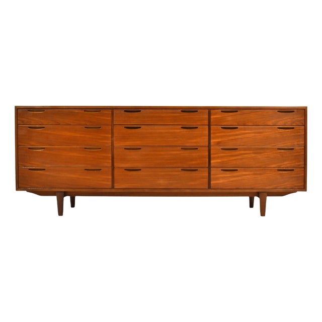 Ib Kofod-Larsen 12 Drawer Cabinet/Dresser For Sale