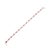 Art Deco 18 Karat Gold Genuine Ruby Diamond Engagement Bracelet for Women For Sale - Image 3 of 12