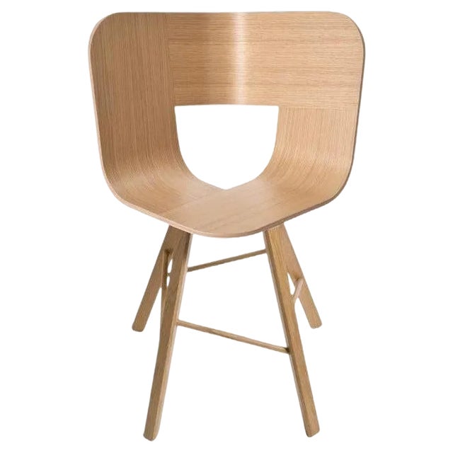 Tria Chair in Natural Oak by Colé Italia For Sale