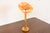 Lundberg Studios Lundberg Studios Jack in the Pulpit Large Flower Form Iridescent Art Glass Vase For Sale - Image 4 of 13