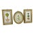 Vintage French Style Topiary Framed Wall Art - A Set of 3 For Sale