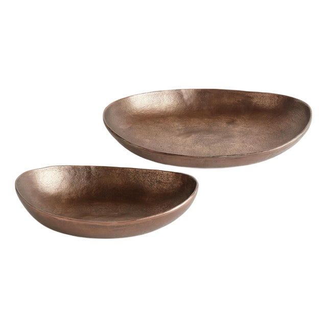 Janae Oval Decorative Bowls, Set Of 2 For Sale