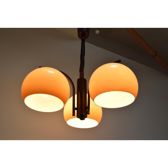 Mid-Century Adjustable Chandelier, 1970s For Sale - Image 11 of 15