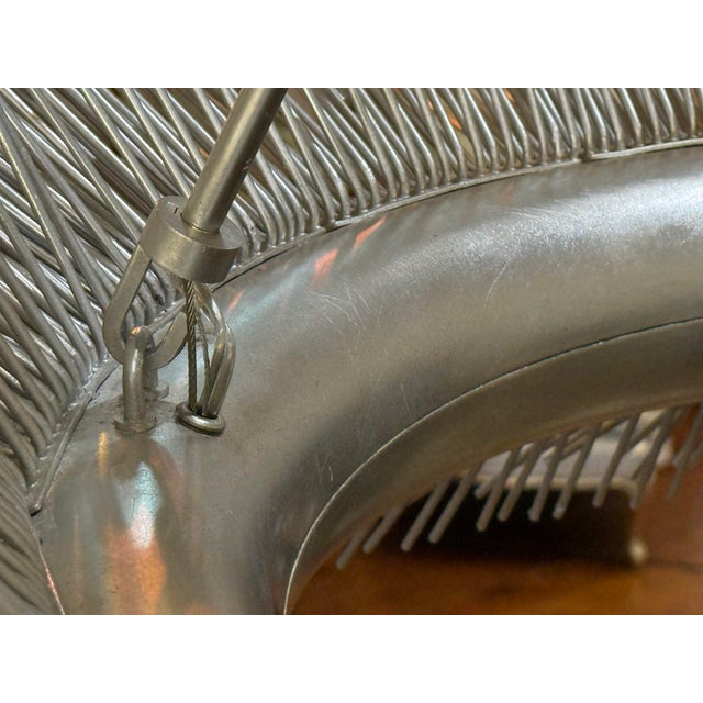 Silver Kelly Wearstler for Visual Comfort Signature Collection Strada Ring Chandelier For Sale - Image 8 of 12