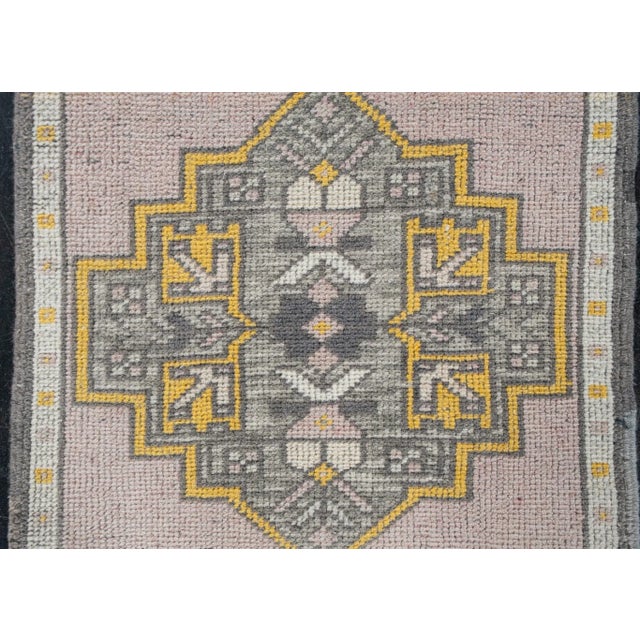Oriental Hand Knotted Vintage Turkish Mini Rug 1'9" x 3'2" #10700 Explore a curated collection of hallway runners, wool...
