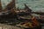 “Dutch Herring Fleet” Dockside Barbizon Painting by Robert Weir Allan r.s.A For Sale - Image 18 of 18