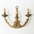 Good overall condition. Usual signs of wear. Height 43 cm. Length 53 cm. Depth 13.5 cm. Working. Beautiful wall sconces....