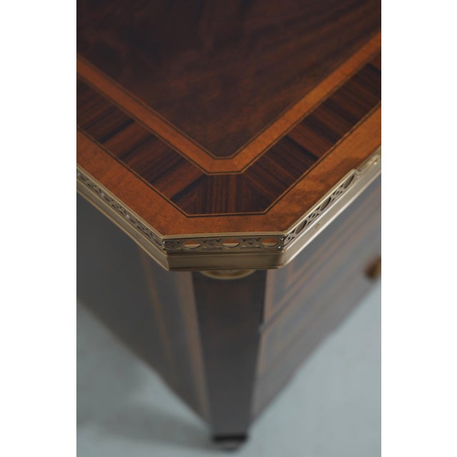 Pair Theodore Alexander Althorp Al-60057 Mahogany Nightstands For Sale - Image 11 of 18