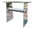 Postmodern Pace Collection Chrome/Glass Console Table For Sale