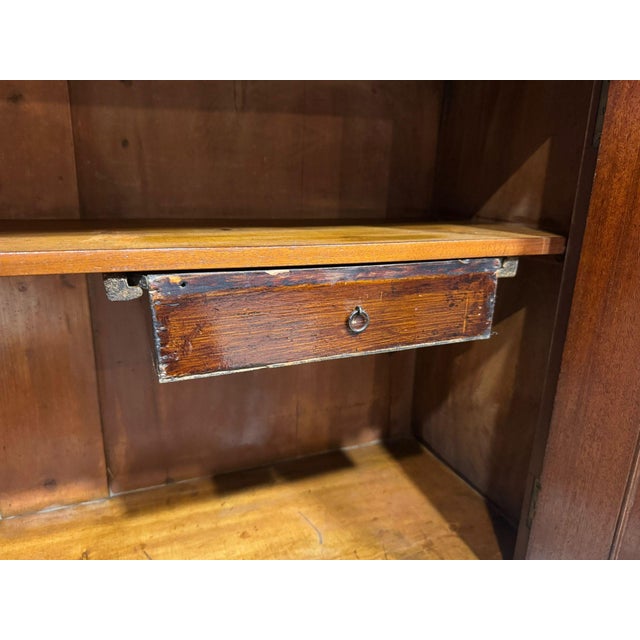 Antique Victorian Carved Flame Mahogany Sideboard For Sale - Image 17 of 18
