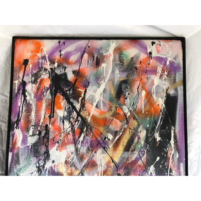 2020s Abstract O/B Original by Erik Sulander 39x76 For Sale - Image 5 of 7