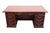 Traditional Kimball Furniture Solid Mahogany Traditional Style 72" Executive Office Desk For Sale - Image 3 of 13