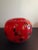 1990s Red Confetti Art Glass Rose Bowl For Sale - Image 4 of 5