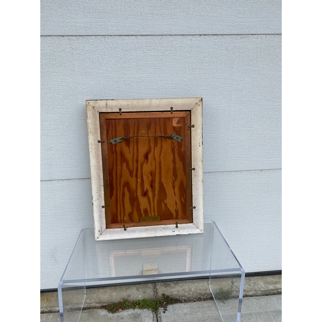 Black Framed Mosaic Glass Portrait of a Woman For Sale - Image 8 of 12