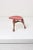 Sculptural handcrafted three legged stool by noted studio furniture maker Ron Curtis. This piece is attributed to the...