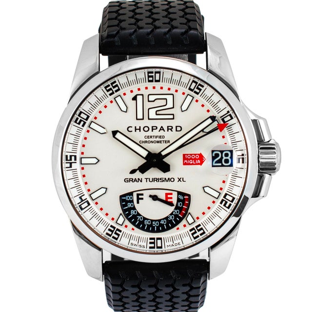 Brand: Chopard Gender: Men's Metal Type: Stainless Steel Diameter: 44.00 mm Weight: 145.99 grams CHOPARD Gent's stainless...