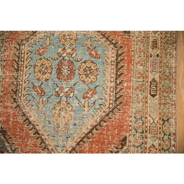 Old New House Vintage Distressed Northwest Persian Rug Runner - 3' x 14'2" For Sale - Image 4 of 11
