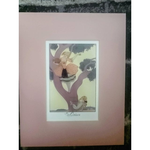 Paper 1920s George Barbier Original Pochoir 1923 1925 Art Deco Fashion Plates - Lot 12 For Sale - Image 7 of 12